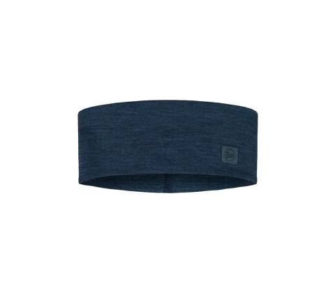 Buff Merino Wide solid night blue