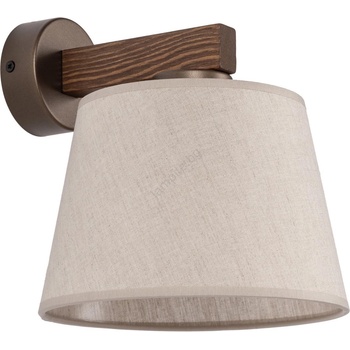 Brilagi - Стенна лампа LATTE 1xE27/15W/230V борова/бежова (BG2490)