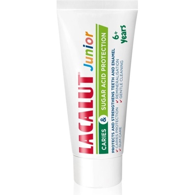 Lacalut Junior Sugar Acid Protection pre deti 6+ Years 55 ml