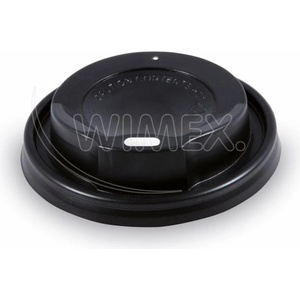 WIMEX s. r. o WIMEX s. r. o. Изпъкнала капачка (PS) черна Ø80 мм [100 бр. ]