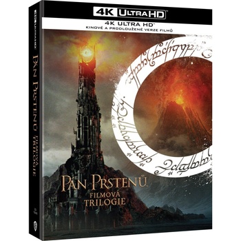 Pán prstenů filmová trilogie: Prodloužená a kinová verze Ultra HD Blu-ray UltraHDBlu-ray