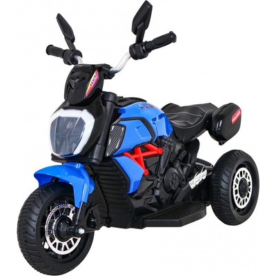 Ramiz elektrická motorka Fast Tourist 1x 18 W 6V/45Ah modrá