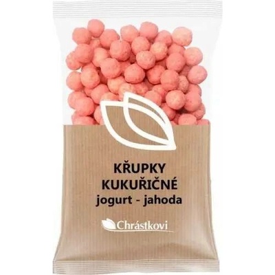 Chrástkovi kukuřičné křupky jogurtové jahoda 150 g