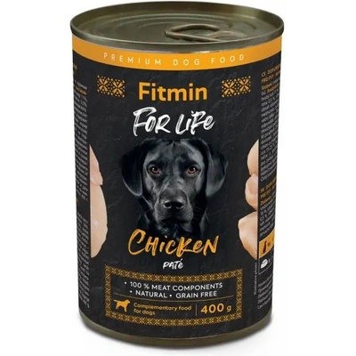 Fitmin Консерва Fitmin For Life CHICKEN пате 400 г