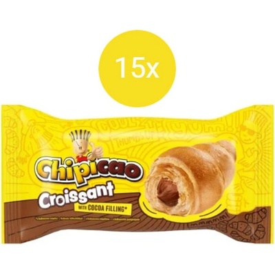 Chipicao mini croissant cocoa filling 15 x 60 g