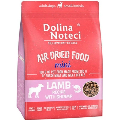 Dolina Noteci Superfood Mini Jahňacie s krevetou 1 kg