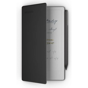 reMarkable Графичен таблет reMarkable Paper Pro Move в комплект с маркер за писане Marker Plus и калъф Premium Leather (Black), за писане, наподобява хартия, 7.3" Canvas Color дисплей, до 2 седмици живот на бате Четец за Е-книги