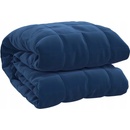 VidaXL deka polyester modrá 220x240