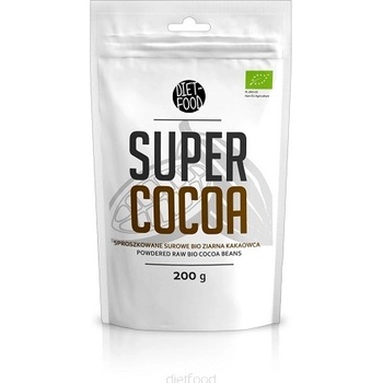 Diet Food BIO RAW Kakaové bôby drtené 100g