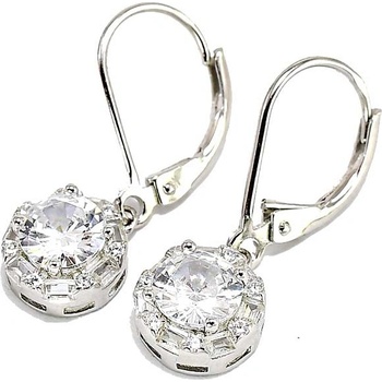 Glare strieborné náušnice 573