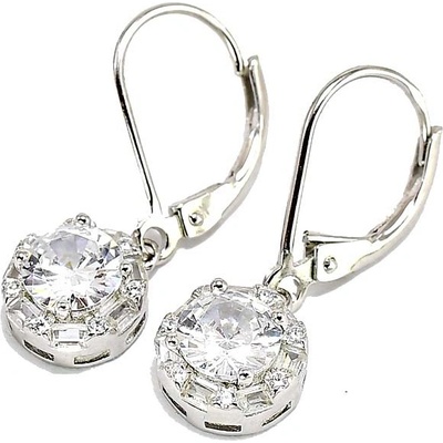 Glare strieborné náušnice 573