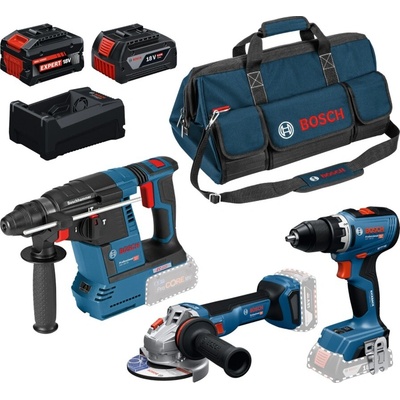 BOSCH GSR 18V-65 + GWS 18V-11 + GBH 18V-26 0615A500AJ