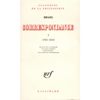 Correspondance | Hegel