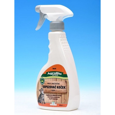 AgroBio Odpuzovač koček postřik proti kočkám 500 ml