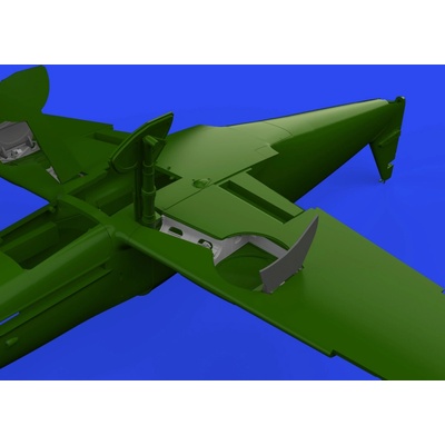 EDUARD Bf 109K 4 wheel bays PRINT recommended for 1:48