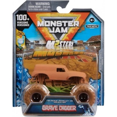 Spin Master Детска кола за игра Spin Master Monster Jam True Metal Mystery Mudders 1: 64, с променящ се цвят