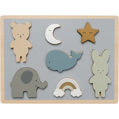 Jabadabado puzzle vkladačka Macko