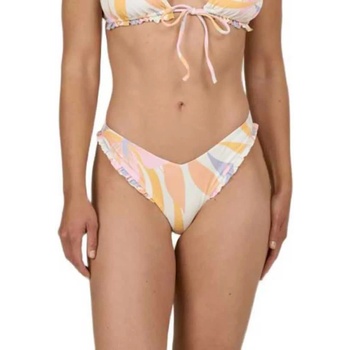 SALTY CREW Bloomed skimpy v bikini bottom - White (Off White)