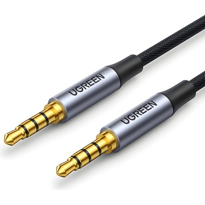 UGREEN Кабел aux мини жак 3, 5 мм кабел (мъжки) - 3, 5 мм мини жак (мъжки) 2 м - Черен kp15002 (15002)