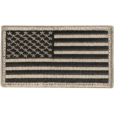 ROTHCO Nášivka US vlajka 4,5 x 8,5 cm ČIERNA/KHAKI