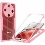 Techsuit Калъф за Honor Magic8 Lite - Techsuit ColorVerse 360 Series + Протектор - Розов
