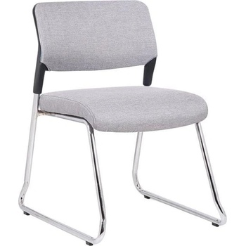 RFG Посетителски стол RFG Evo 4S M, текстил, метална основа, до 120 kg, сив (4010100286)