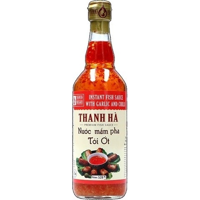 Thanh Ha Kořeněná rybí omáčka s chili a česnekem 500 ml