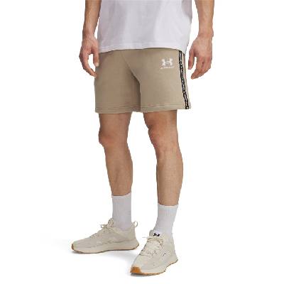 Поларени къси панталони Under Armour Men's Fleece Jogger Shorts - City Khaki