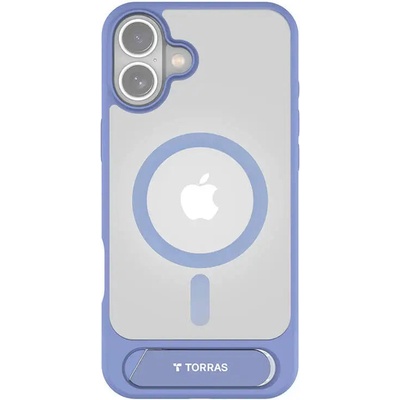 TORRAS Кейс Torras Pstand Series за iPhone 16, син (X00FX1934)