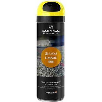 S-MARK Sprej fluorescenčný , 500ml, žltý
