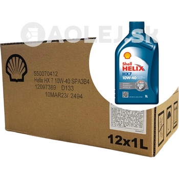 Shell Helix HX7 10W-40 12 l