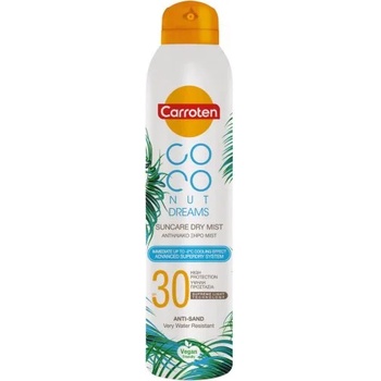 Carroten Coconut Dreams Suncare Dry Mist - Слънцезащитен сух спрей мист SPF30, 200мл