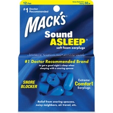Mack's Sound Asleep Štuple na spanie 12 párov