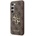 GUESS PU 4G Метално лого заден капак за Samsung Galaxy S23 Brown Guess | Lilav | ЖЕНИ | UNI