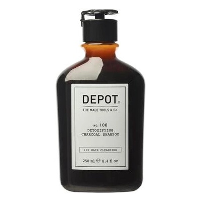 Depot No. 108 Charcoal детоксикиращ шампоан за мъже 250 ml