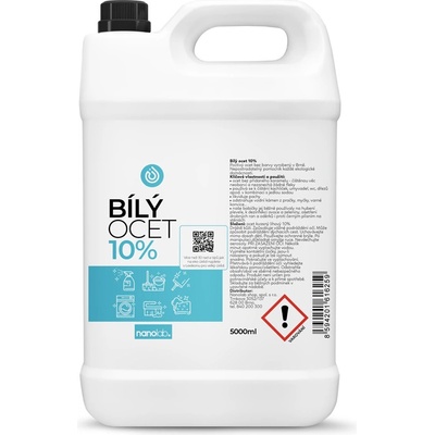 Nanolab Bílý ocet 10% 5 l – Sleviste.cz