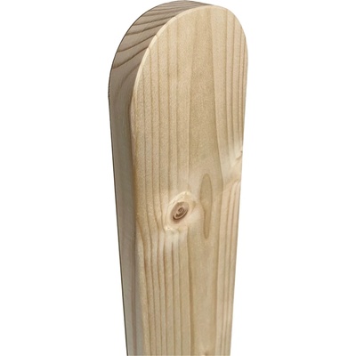 Plotovky dřevěné oblouk, smrk, AB kvalita, 18×82×1190 mm