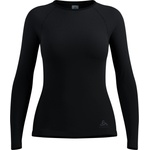 Odlo Дамско синтетично термобельо Odlo Women's Performance Light Bl Top Crew Neck L/S Synthetic base layer - Black - размер XS (114-3956-0111)