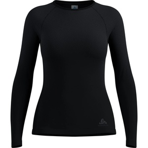 Odlo Дамско синтетично термобельо Odlo Women's Performance Light Bl Top Crew Neck L/S Synthetic base layer - Black - размер XS (114-3956-0111)