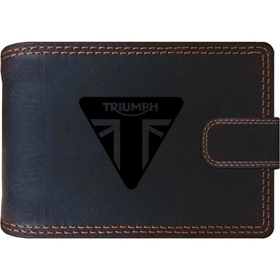 Triumph kožená peňaženka hnedá RFID