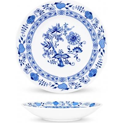 Thun 1794 Saphyr hlboký tanier s dekorom cibulák porcelánový