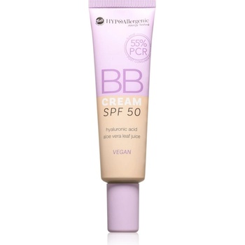Bell HYPOallergenic хидратиращ BB крем SPF 50 цвят 02 Natural 30 гр