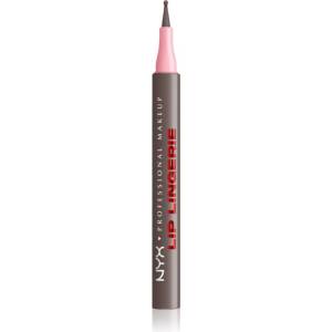 NYX Professional Makeup Lip Lingerie маркер за устни за дълготраен ефект цвят 12 Wild Side 1ml
