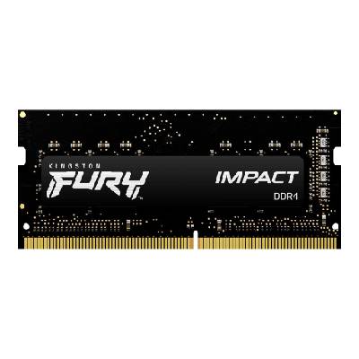 Памет Kingston FURY IMPACT 16GB SODIMM DDR4 PC4-25600 3200MHz CL20 KF432S20IB/16 (V25537)
