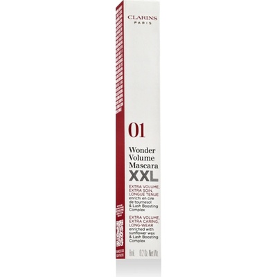 Clarins Wonder Volume Mascara XXL Objemová riasenka Black 8 ml