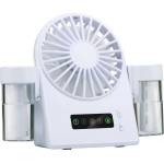  Презареждащ се настолен вентилатор с мъглен ефект 3, 7V 1200 mAh (P7706)