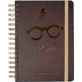 Erik Тефтер Erik Movies: Harry Potter - Harry Potter, със спирала, формат A5 (CTFBA50020)