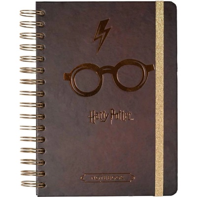 Erik Тефтер Erik Movies: Harry Potter - Harry Potter, със спирала, формат A5 (CTFBA50020)
