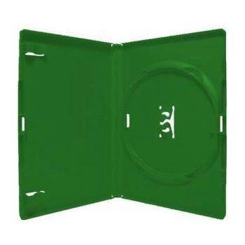 DVD-BOX 14 mm Единична за DVD - Зелен