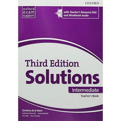 Solutions 3rd Edition Intermediate TB Pack - De La Mare Christina
